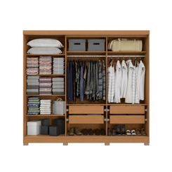 Guarda-Roupa 5 Portas Kappesberg CB03N564-CN Canela SE