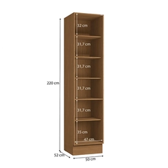 Paneleiro 2 Portas 50cm Kappesberg Ciela R628 Canela SE