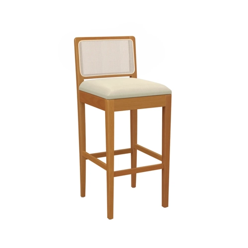 Banqueta Kappesberg Estofada 1BMM005CA-A052A Areia SE