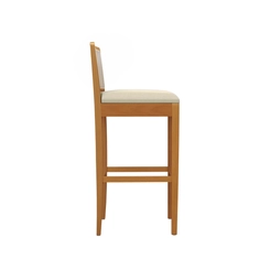 Banqueta Kappesberg Estofada 1BMM005CA-A052A Areia SE