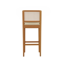 Banqueta Kappesberg Estofada 1BMM005CA-A052A Areia SE