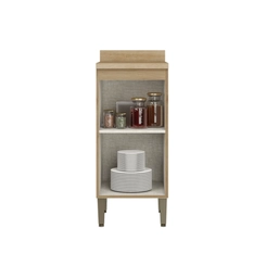 Balcão 40CM THB 1 Porta Finesse CF341 Capuccino/Off White SE