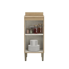 Balcão 40CM THB 1 Porta Finesse CF347 Capuccino/Menta SE
