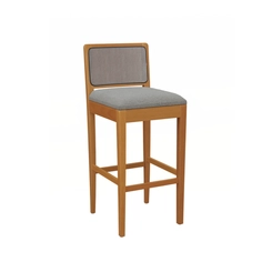 Banqueta Kappesberg Estofada 1BMM005CA-A058B Bege SE