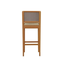 Banqueta Kappesberg Estofada 1BMM005CA-A058B Bege SE