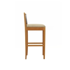 Banqueta Kappesberg Estofada 1BMM005CA-A058B Bege SE