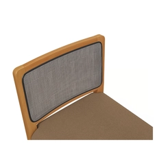 Banqueta Kappesberg Estofada 1BMM005CA-A059B Capuccino SE