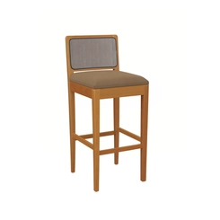 Banqueta Kappesberg Estofada 1BMM005CA-A059B Capuccino SE