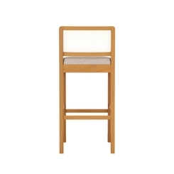 Banqueta Kappesberg Estofada 1BMM005CA-A065A Areia SE