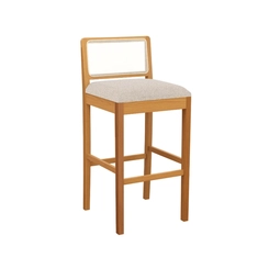 Banqueta Kappesberg Estofada 1BMM005CA-A065A Areia SE