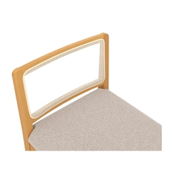 Banqueta Kappesberg Estofada 1BMM005CA-A065A Areia SE