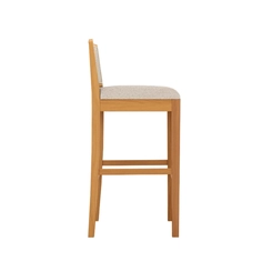 Banqueta Kappesberg Estofada 1BMM005CA-A065A Areia SE