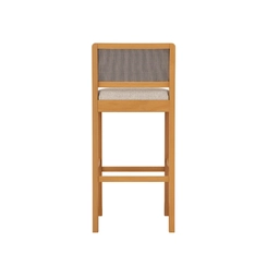Banqueta Kappesberg Estofada 1BMM005CA-A065B Areia SE