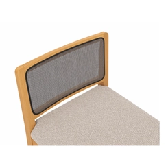 Banqueta Kappesberg Estofada 1BMM005CA-A065B Areia SE