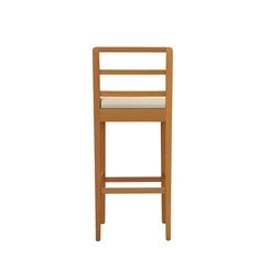 Banqueta Kappesberg Estofada 1BMM006CA-A052 Areia SE