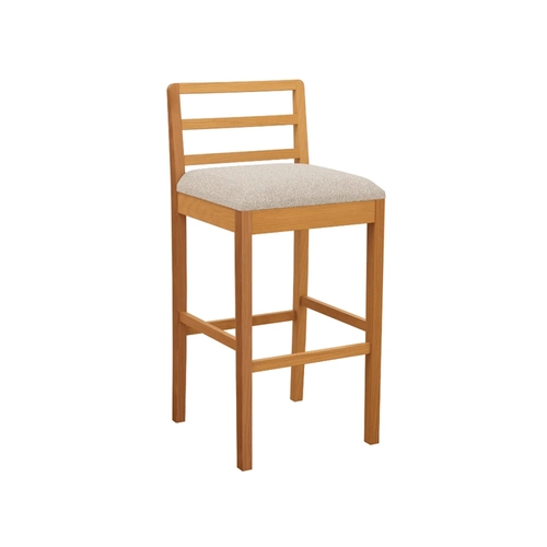 Banqueta Kappesberg Estofada 1BMM006CA-A065 Mesclado Areia SE