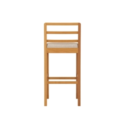 Banqueta Kappesberg Estofada 1BMM006CA-A065 Mesclado Areia SE