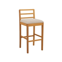 Banqueta Kappesberg Estofada 1BMM006CA-A065 Mesclado Areia SE