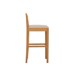 Banqueta Kappesberg Estofada 1BMM006CA-A065 Mesclado Areia SE