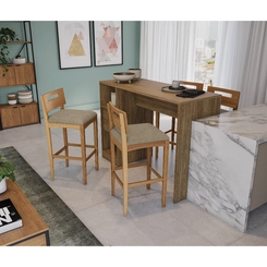 Banqueta Kappesberg Estofada 1BMM007CA-A051 Fendi SE