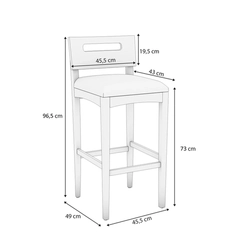 Banqueta Kappesberg Estofada 1BMM007CA-A051 Fendi SE