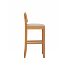 Banqueta Kappesberg Estofada 1BMM007CA-A065 Mesclado Areia SE