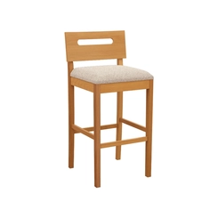 Banqueta Kappesberg Estofada 1BMM007CA-A065 Mesclado Areia SE