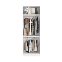 Guarda-Roupa 2 Portas Kappesberg Modulado N555 Branco SE