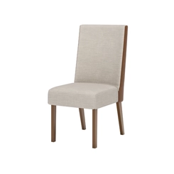 Cadeira Henn Anne PAR S33-535 Nature Corano Caramelo/Creme