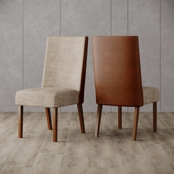 Cadeira Henn Anne PAR S33-535 Nature Corano Caramelo/Creme