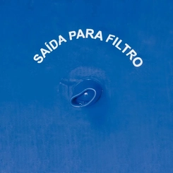 Piscina Circular Inflável 2.400 Litros Mor Splash Fun 1053 Azul