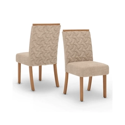 Cadeira Henn Esther PAR S39-538 Nature Creme SE