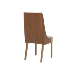 Cadeira Henn Ivy PAR S36-535 Nature Corano Caramelo/Creme SE