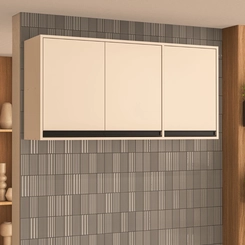 Aéreo 120CM Politorno 3 Portas 250006 Creme SE
