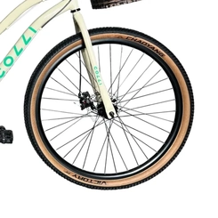 Bicicleta Aro 29 com 21 Marchas Colli Viena Bege