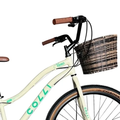 Bicicleta Aro 29 com 21 Marchas Colli Viena Bege