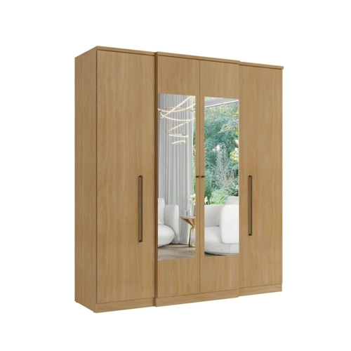 Guarda-Roupa THB Splendore 4 Portas 5935 Nogal
