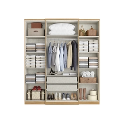Guarda-Roupa THB Splendore 4 Portas 5935 Nogal