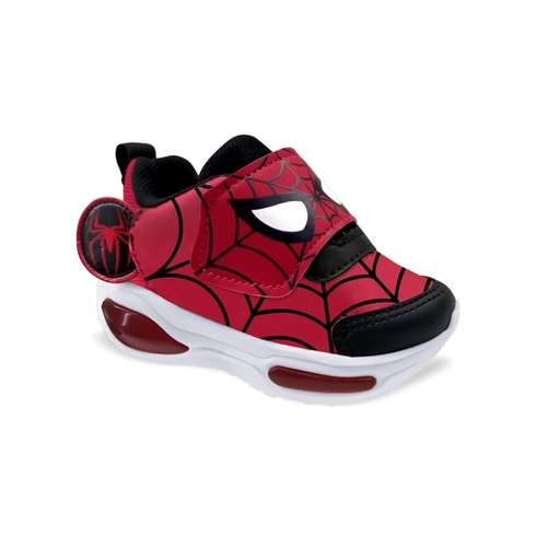 Tênis Infantil Menino Mini Pé Mp2516L Preto/Vermelho