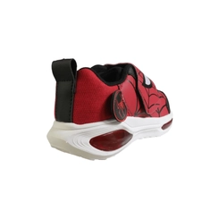 Tênis Infantil Menino Mini Pé Mp2516L Preto/Vermelho