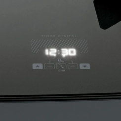 Fogão 5 Bocas Mesa de Vidro Painel Touch Dako Supreme Glass Titanium Bivolt