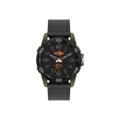 Relógio Masculino Analógico Mormaii Mopc21jar/8v Pulseira de Polímero Preto