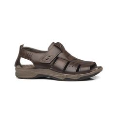 Sandália Masculino Pegada 132256-03 Anilina Cravo