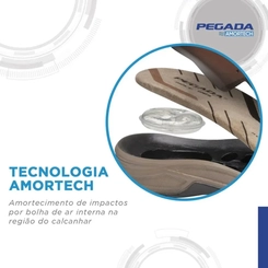 Sandália Masculina em Couro Pegada 132256-03 Anilina Cravo