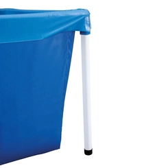 Piscina Retangular 3.000 Litros com Estrutura Mor Standard 1005 Azul