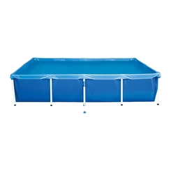 Piscina Retangular 3.000 Litros com Estrutura Mor Standard 1005 Azul