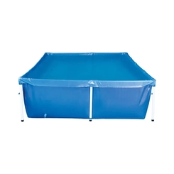 Piscina Retangular 3.000 Litros com Estrutura Mor Standard 1005 Azul