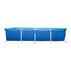 Piscina Retangular 3.000 Litros com Estrutura Mor Standard 1005 Azul