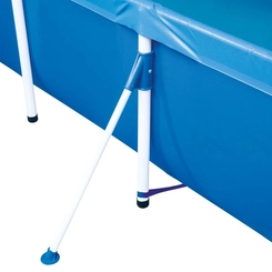 Piscina Retangular 3.000 Litros com Estrutura Mor Standard 1005 Azul
