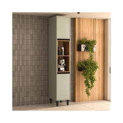 Paneleiro 36,8cm Politorno Koya 250009 2 Portas Verde Oliva SE